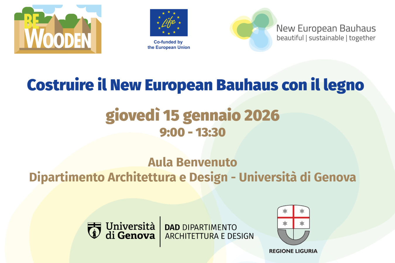 BE-WoodEN conferenza 15 gennaio 2026