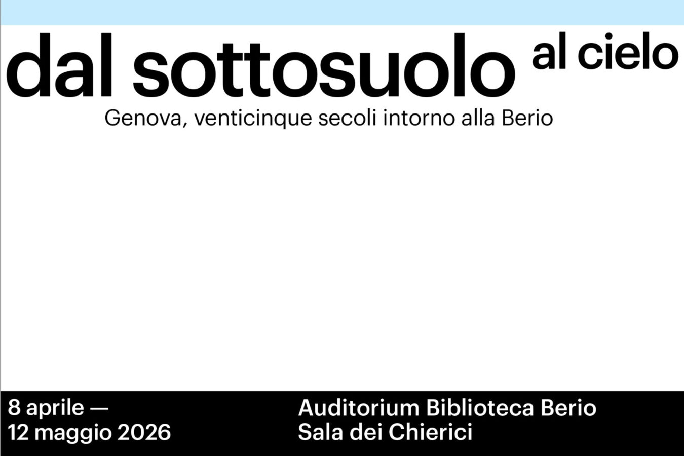 dal sottosuolo al cielo